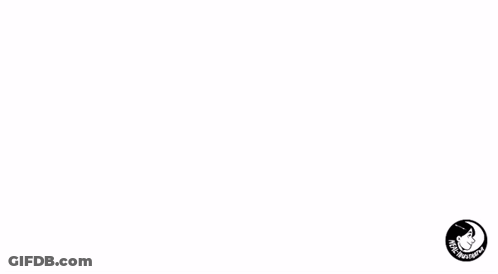 Black And White Person Face With Logo GIF