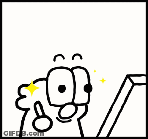 Black And White Person Looking At Screen GIF