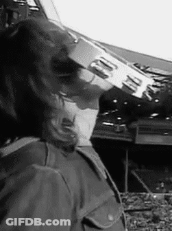 Black And White Person Playing Musical Instrument GIF