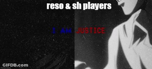 Black And White Person Saying I Am Justice GIF