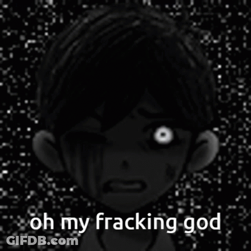 Black And White Person With Glowing Eyes GIF