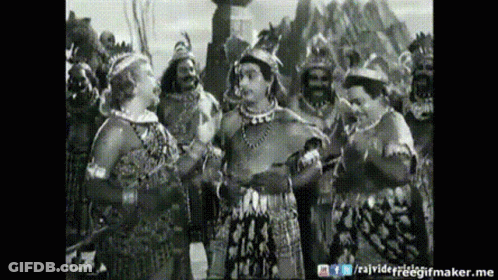 Black And White Photo Of A Group Of People GIF