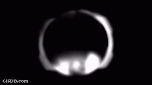 Black And White Photo Of A Person's Face GIF