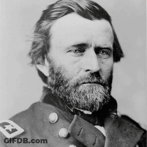 Black And White Photo Of Bearded Man With Letter E On Uniform GIF