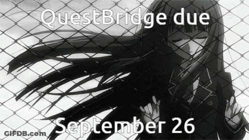 Black And White Photo Of Girl Behind Fence September 26 GIF