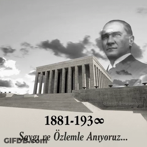 Black And White Photo Of Man And Building 1881-1930 GIF
