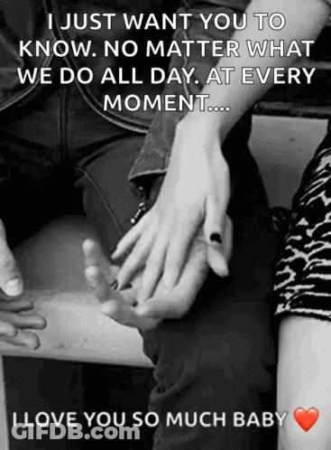 Black And White Photo Of Man And Woman Holding Hands GIF