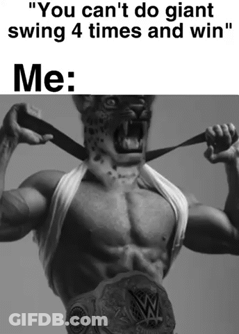 Black And White Photo Of Muscular Man With Wrestling Belt GIF