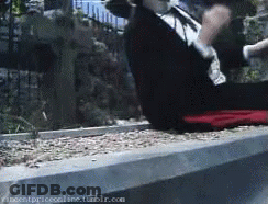 Black And White Photo Of Person Running Me When Omori Merch Is Restocked GIF
