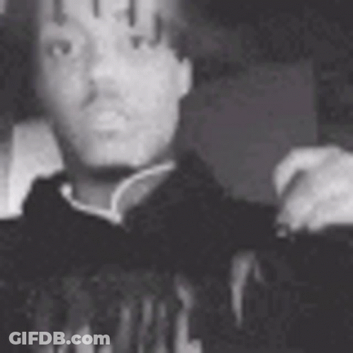 Black And White Photo Of Person Wearing Crown GIF