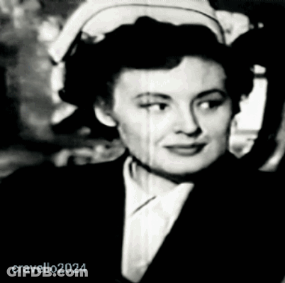 Black And White Photo Of Woman Cravello2024 GIF