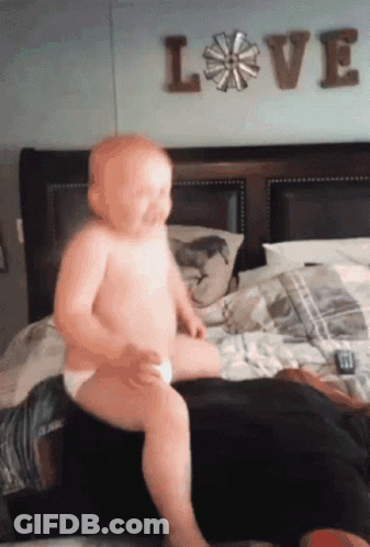 Black And White Photo Of Woman Saying You Big Baby GIF
