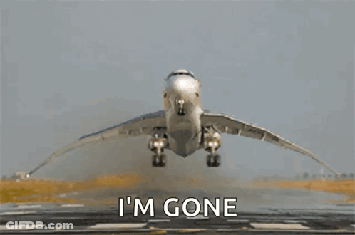 Black And White Plane With La Guarimba Film Festival GIF