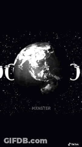 Black And White Poster Saying Knew GIF