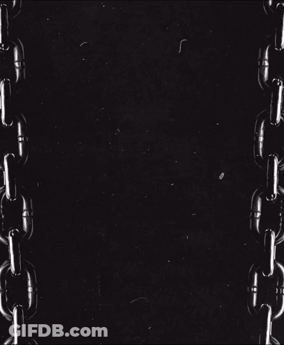 Black And White Poster Saying Move The Chains GIF