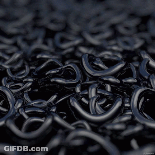 Black And White Poster Saying Move The Chains GIF
