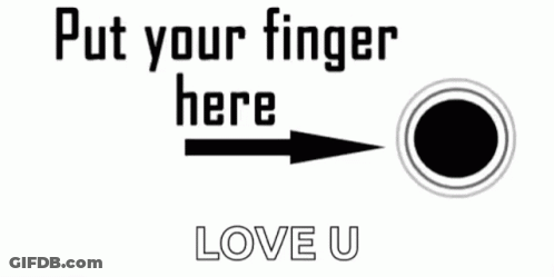 Black And White Puppy Saying Love U GIF