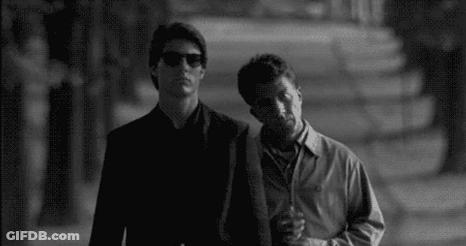 Black And White Rain Man Tom Cruise GIF