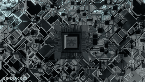 Black And White Shiny Dotted Surface GIF