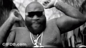 Black And White Shirtless Man With Sunglasses And Chain GIF