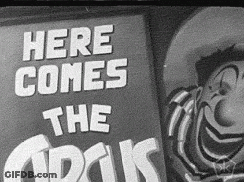 Black And White Sign Saying Here Comes The Crack GIF