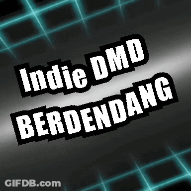 Black And White Sign Saying Indie Dmd Berdanang GIF