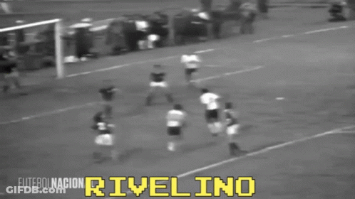 Black And White Soccer Game Rivelino GIF