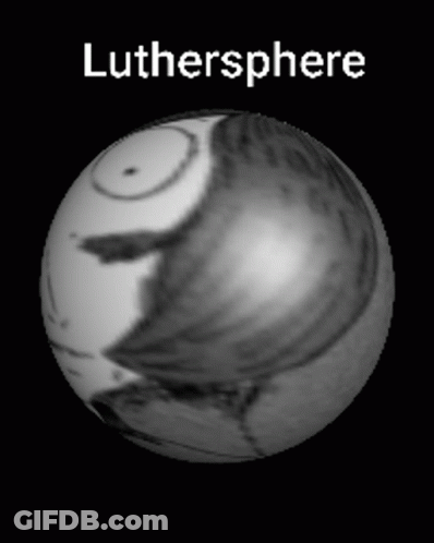 Black And White Sphere Luthersphere GIF