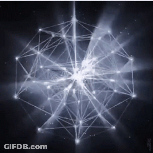 Black And White Spider Web GIF