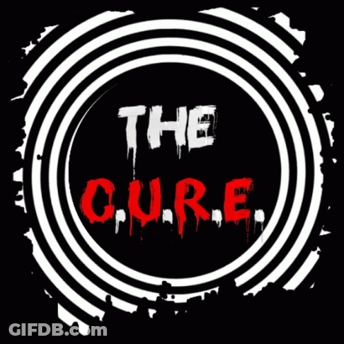 Black And White Spiral With White Border GIF