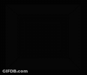 Black And White Square With Border GIF