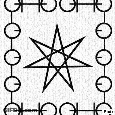 Black And White Star With Pixiz GIF