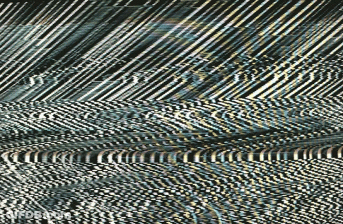 Black And White Striped Background With Grainy Texture GIF