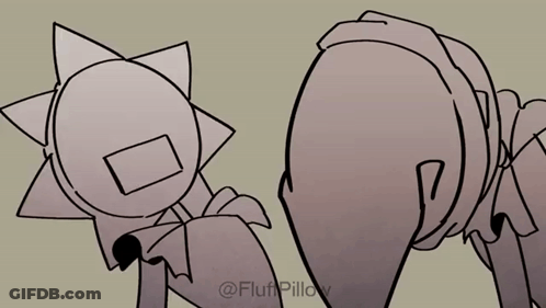 Black And White Sun With Funny Face GIF