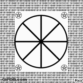 Black And White Symbol With Pixiz GIF