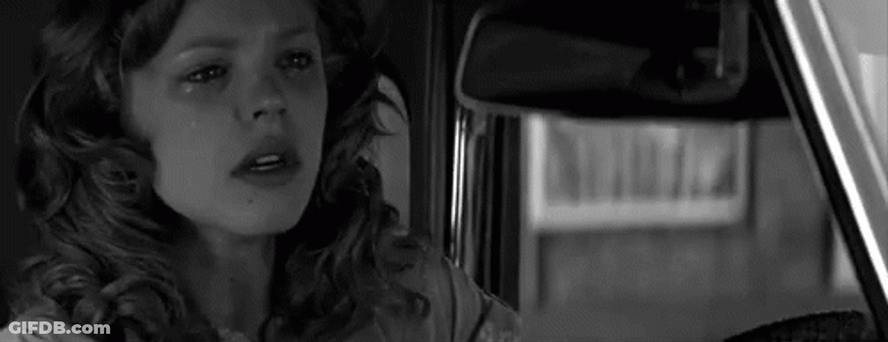 Black And White The Notebook Allie Crying GIF