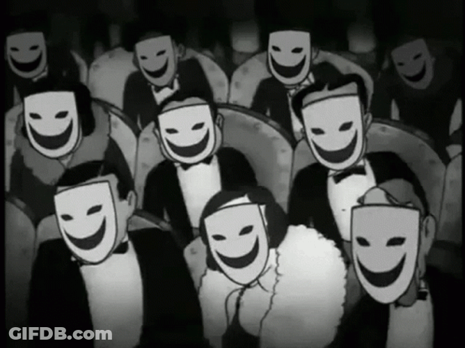 Black And White Trash Gang GIF