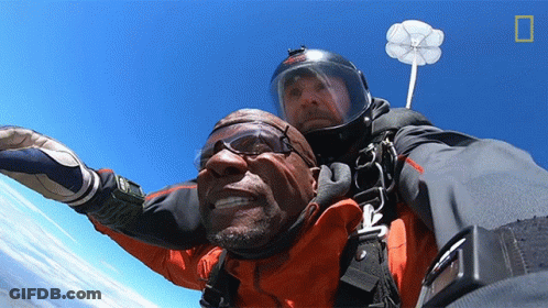 Black And White Two Men Pack It Up GIF