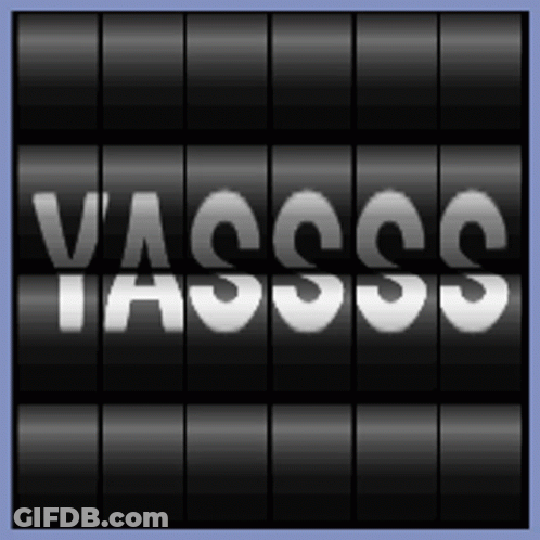 Black And White Vacc Sign GIF