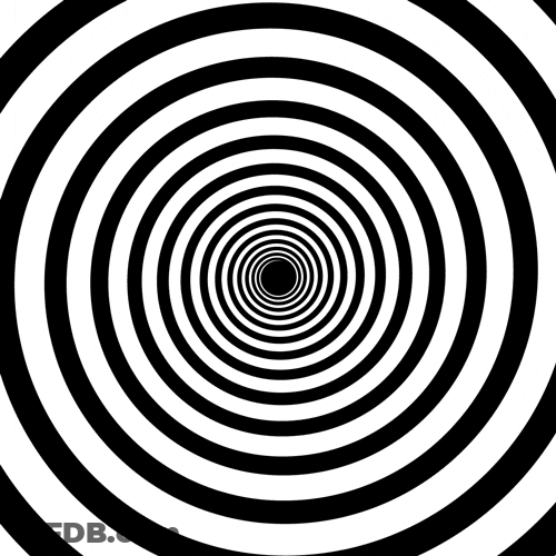 Black And White Vortex GIF