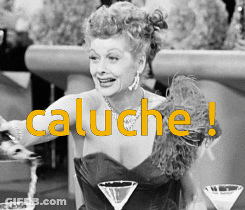 Black And White Woman Caluche GIF