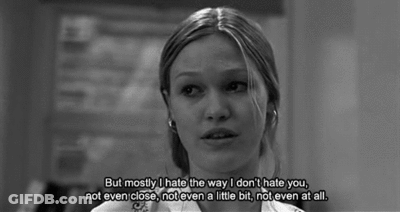 Black And White Woman Crying Saying But Mostly I Hate The Way I Don't Hate You GIF