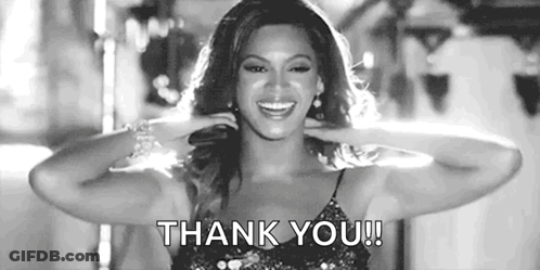 Black And White Woman Giving Thank You GIF