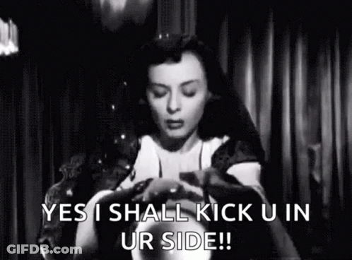 Black And White Woman Holding Crystal Ball GIF