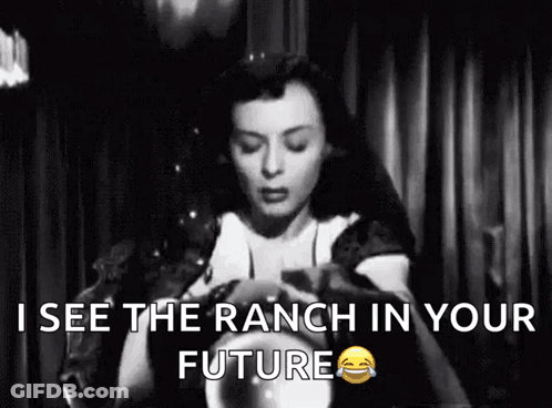 Black And White Woman Holding Crystal Ball GIF