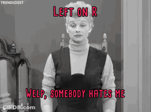 Black And White Woman Left On R GIF