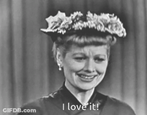 Black And White Woman Saying I Love It GIF