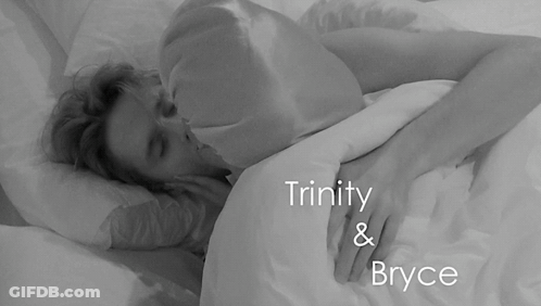 Black And White Woman Sleeping Trinity And Bryce GIF