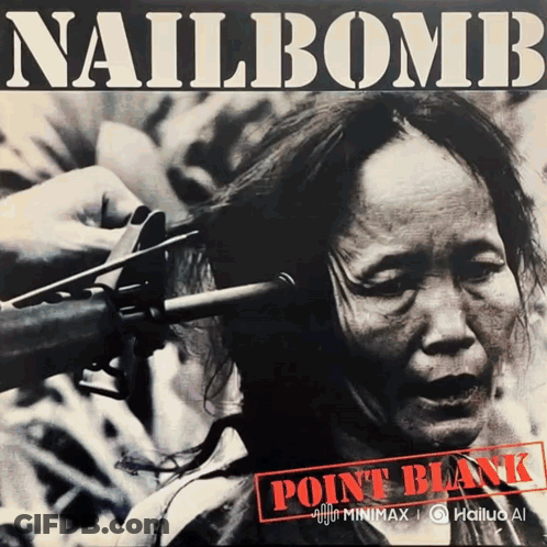 Black And White Woman With Gun Pointing At Head Nailbomb Point Blank GIF