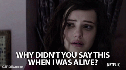 Black And White Woman With Long Hair Saying Some And Now None Of You GIF